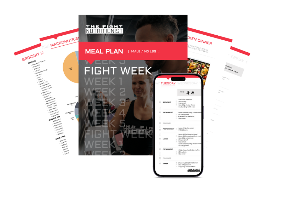 mma fighter diet and nutrition
