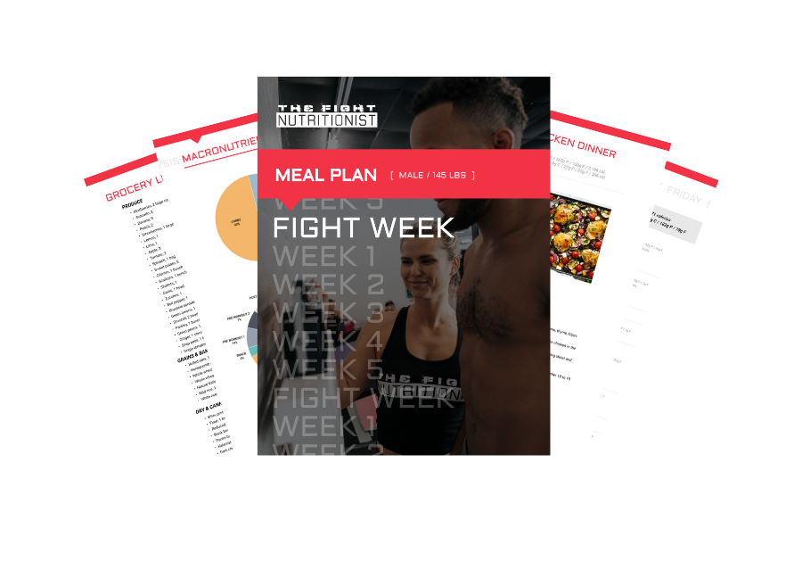 mma fighter diet and nutrition